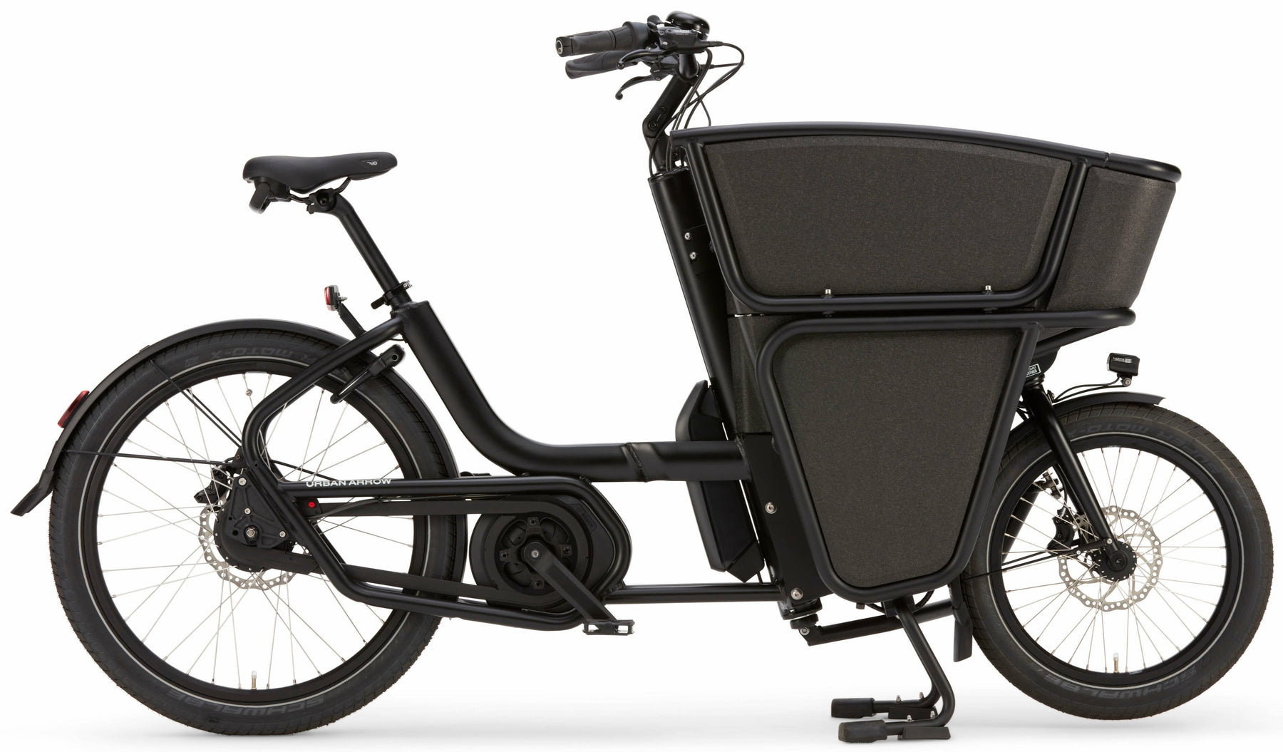 urban arrow shorty performance cargo ebike