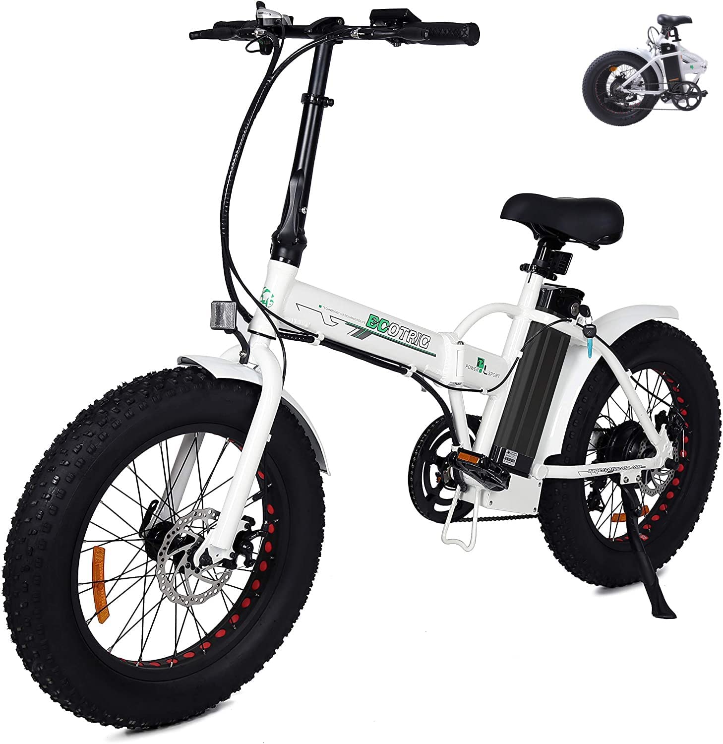 Ecotric Electric Folding Bike