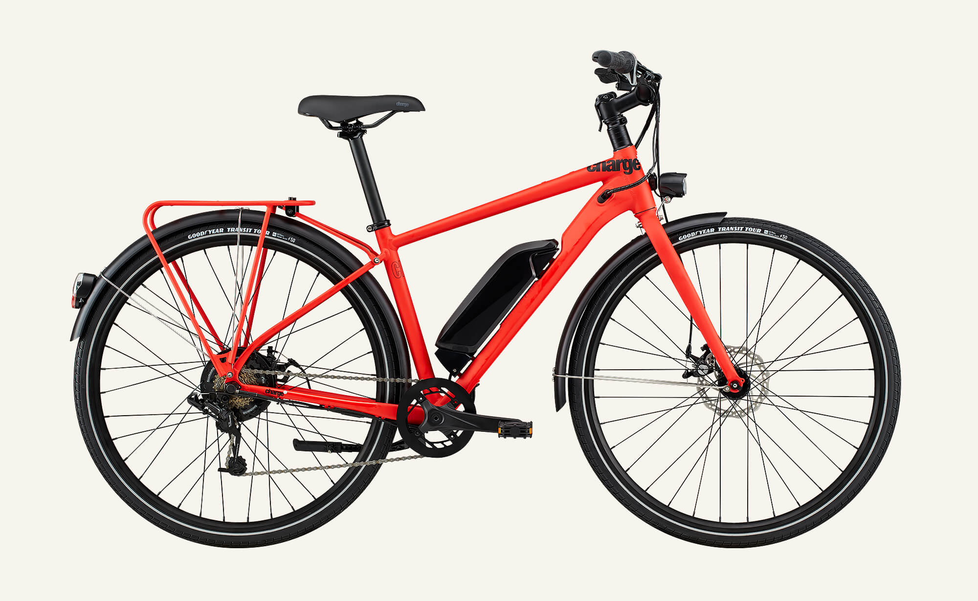 charge city commuter ebike 