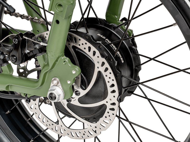 rad power bikes geared hub motor