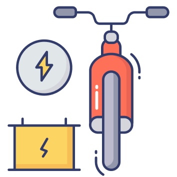 Battery and Bike