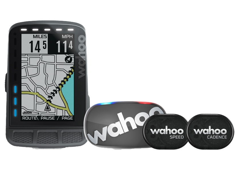 Wahoo ELEMNT ROAM GPS Cycling Computer Bundle